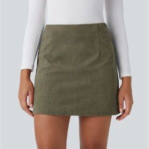 Bundle with HALARA Olive Mini Skirt